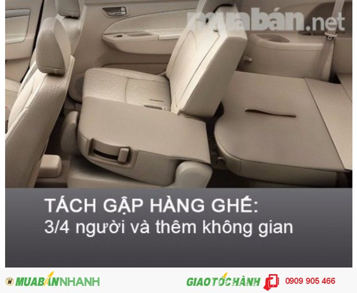 Xe ôtô Suzuki  Ertiga7 chỗ chỉ 160 triệu nhập khẩu từ Châu Âu