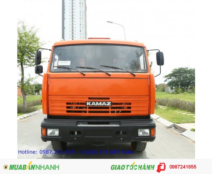 Xe ben kamaz 13 tấn.