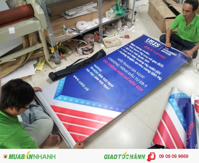 In Kỹ Thuật Số lắp standee cuốn cho poster, banner in thành phẩm | Trọn gói dịch v...