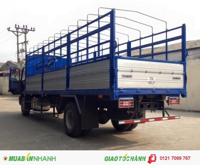 Xe Tải Thaco Auman C160. Thaco Auman C160 Tải Trọng 9 Tấn Thùng Dài 7.4M