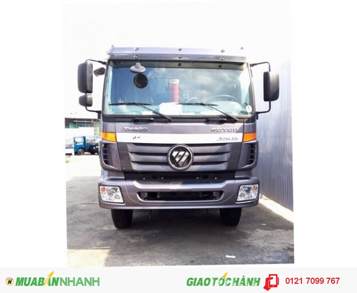 Xe Ben 4 chân D300, Ben THACO Auman D300 tải trọng 17,7 tấn thùng 14,5 m3