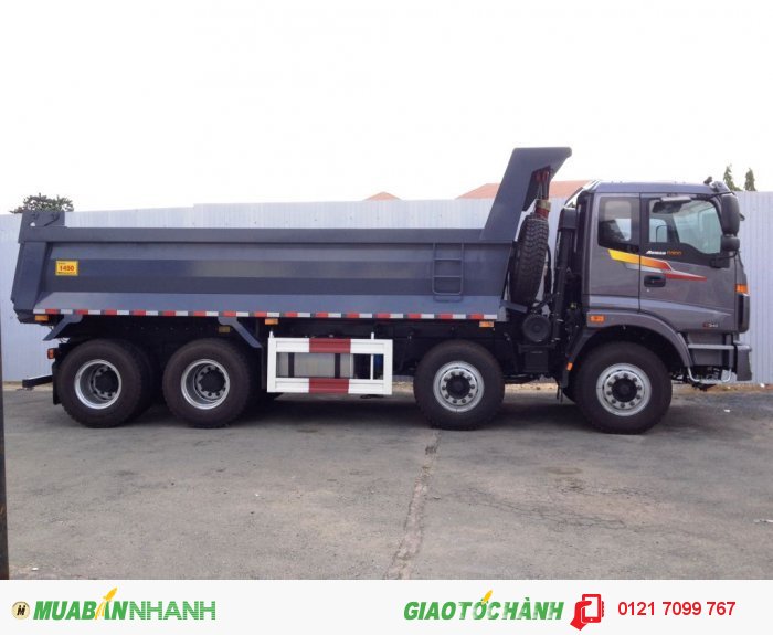 Xe Ben 4 chân D300, Ben THACO Auman D300 tải trọng 17,7 tấn thùng 14,5 m3