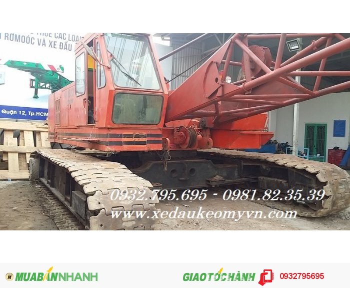 Hitachi KH 180-3 5o Tấn ,Sumitomo 40 tấn , 50 tấn ,70 tấn Bán và Cho Thuê cẩu bánh xích bánh lốp xe cơ Giới Sài Gòn