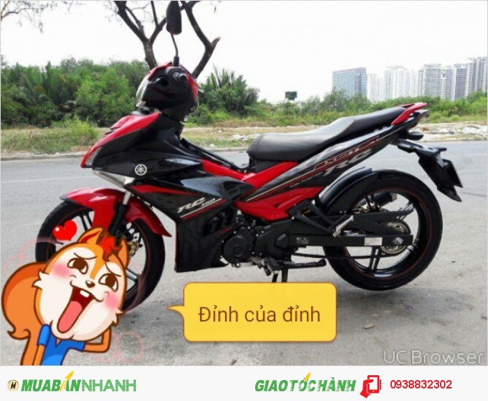 Bán Exciter 150 màu đỏ đen
