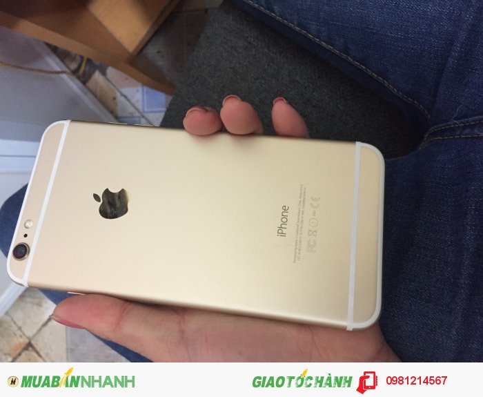 Iphone 6 plus 16gb gold  quốc tế