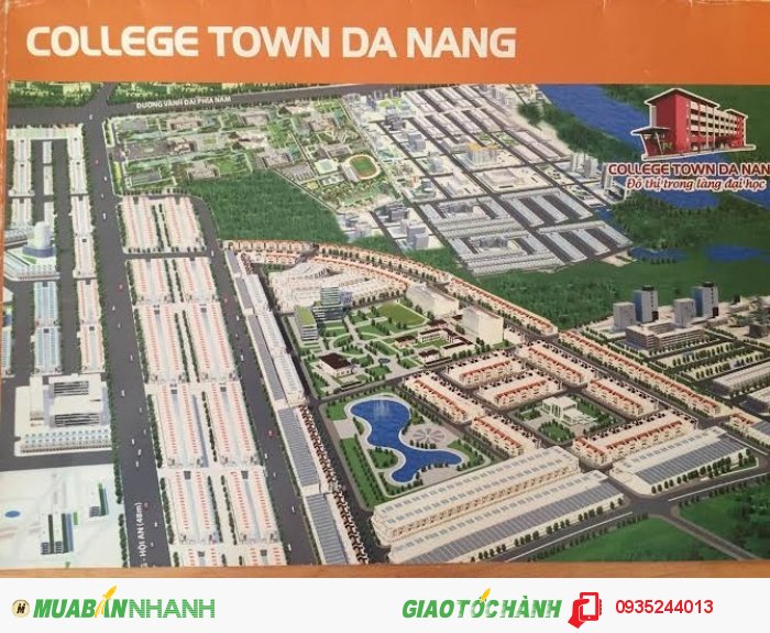 Mở bán dự án College Town Đà Nẵng giá chỉ với 2.6tr/m2