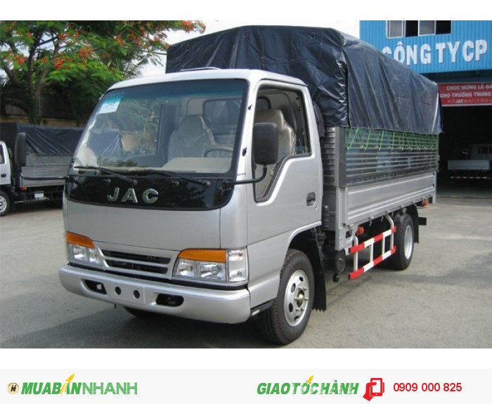 Mua xe tải jac 3t45/ 3.45 tấn rẻ nhất =bán xe tải jac 3 tấn 45/jac3.45t trả góp