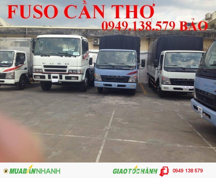 Trung tâm phân bối bán sỉ và lẻ xe tải Mitsubishi Fuso tại Cần Thơ