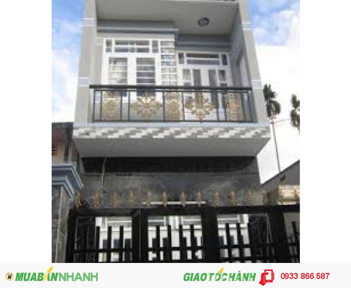 Bán nhà 1 lầu dt(4x18.2)m,nở hậu 4.7m giá 3.4 tỷ,đường hẻm rộng 10m tân hương