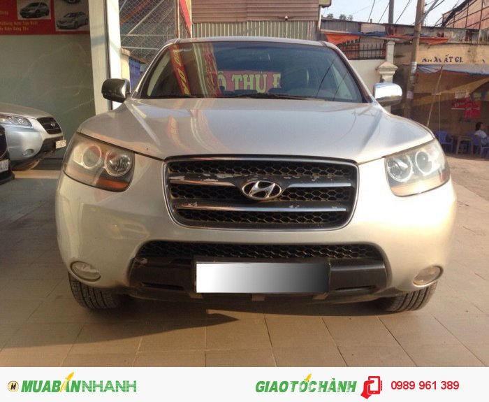 Bán Hyundai Santa fe 2008 MLX AT, máy dầu, 610 triệu