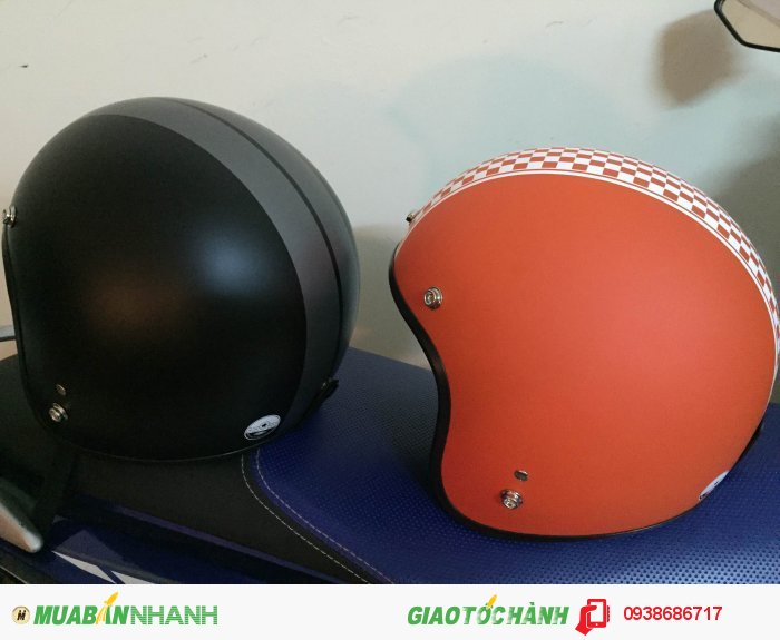 Mũ Bảo Hiểm 3/4 Dammtrax Vietnam