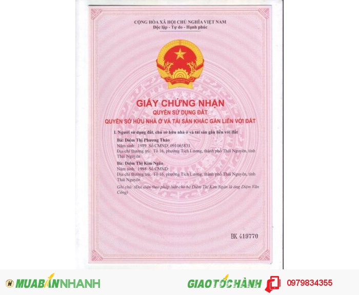 Cần tiền bán gấp nhà tại 48/56 phố Vũ Xuân Thiều - phường Sài Đồng - quận Long Biên - Hà Nội.