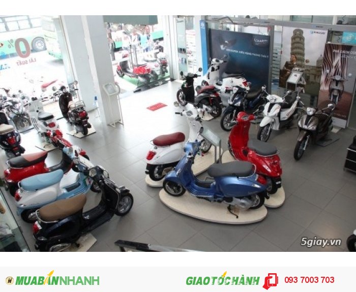 Vespa trả góp 0% tại Vũng Tàu