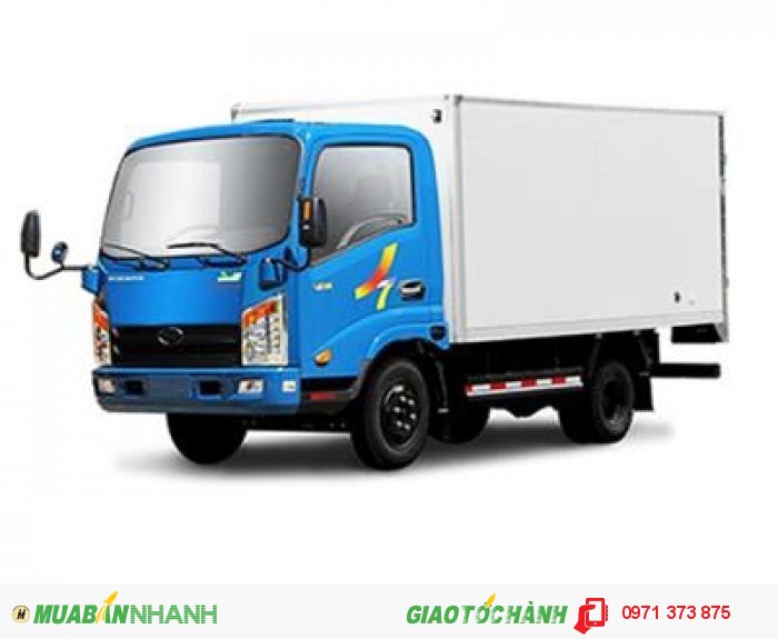 Xe tải veam VT255 thùng kín