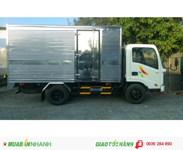 Xe tải 2,4 tấn thùng cao 1,93m 2016 giá 385tr