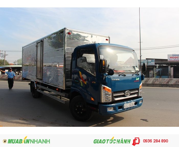 Xe tải 2,4 tấn thùng cao 1,93m 2016 giá 385tr