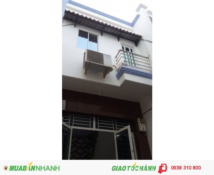 Bán nhà Nguyễn Văn Đậu, P.6, Q.Bình Thạnh, Dt 3.4x5.5(NH4.5m), hướng TB, giá 1.2 tỷ/TL