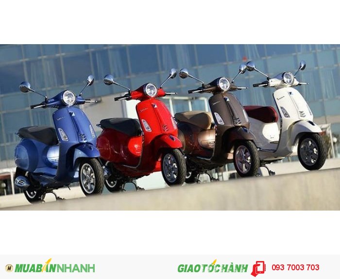 Mua Vespa giá rẻ tại Long An