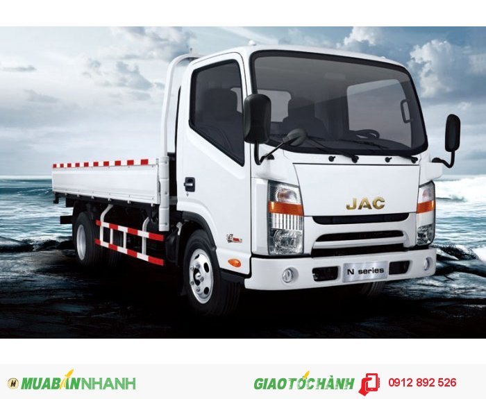 Giá xe tải Jac 7t25 l bán trả góp xe tải 7t25 l Jac 7t25 thùng dài 5m7