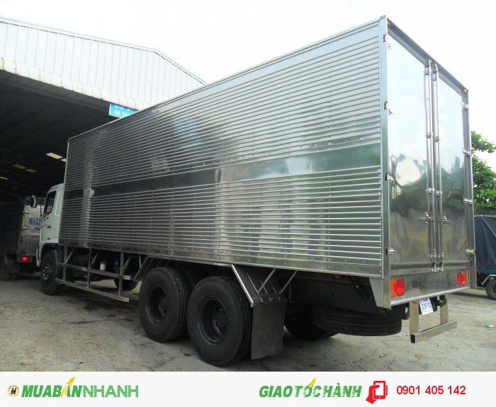Xe Tải ISUZU 3 Chân,16 tấn,Thùng dài7.8M / 9.6m Trả góp Lãi suất Thấp
