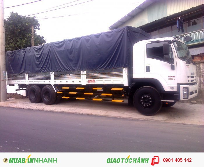 Bán Trả Góp Xe Tải ISUZU 3 Chân 16 TấnThùng dài 7,8m-9.6m Trả Góp Giao Xe Ngay