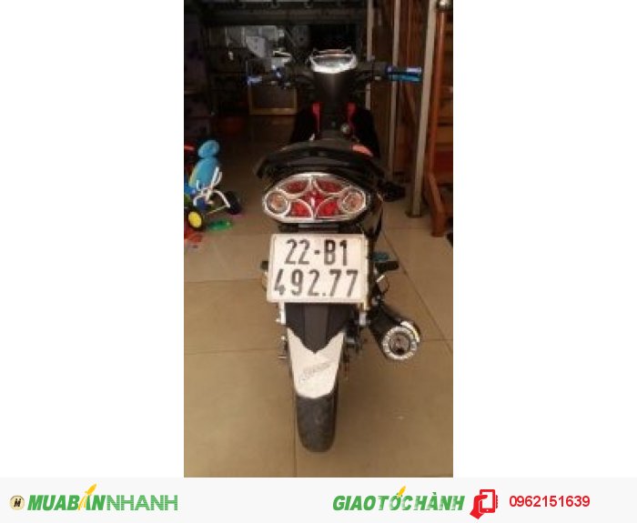 Xe sirus yamaha màu đỏ đen bánh mâm thắng đĩa