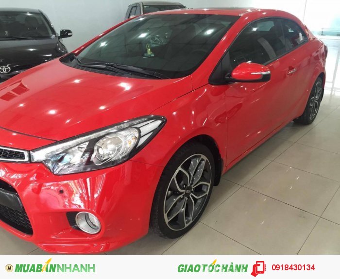 Cần bán Kia Cerato Koup 2 cửa màu đỏ, nhập khẩu chính hãng, Giá: 830tr