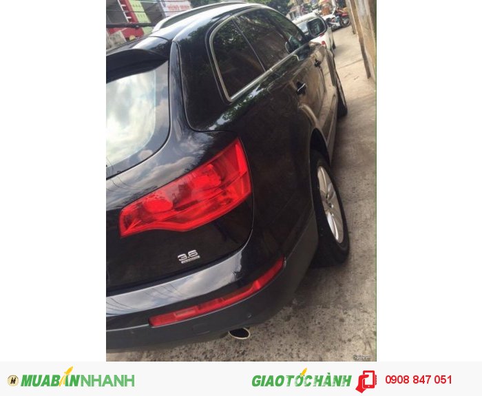 Cần bán xe Audi Q7 3.6 full option đời 2007 màu đen