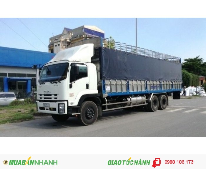 Bán Trả Góp Xe Tải ISUZU 3 Chân 16 TấnThùng dài 7,8m-9.6m Trả Góp Giao Xe Ngay