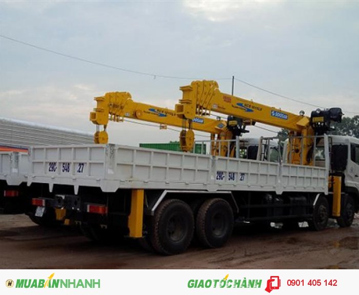 Bán Xe tải ISUZU 3Chân, 16 tấn thùng kín thùng Mui bạt Giao Xe Toàn Quốc