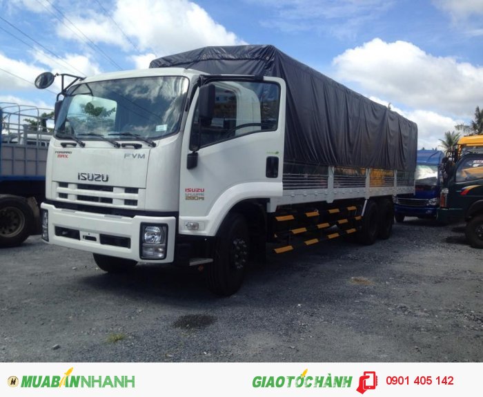 Xe Tải ISUZU 3 Chân,16 tấn,Thùng dài7.8M / 9.6m Trả góp Lãi suất Thấp