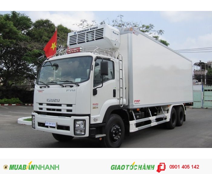 Xe Tải ISUZU 3 Chân,16 tấn,Thùng dài7.8M / 9.6m Trả góp Lãi suất Thấp