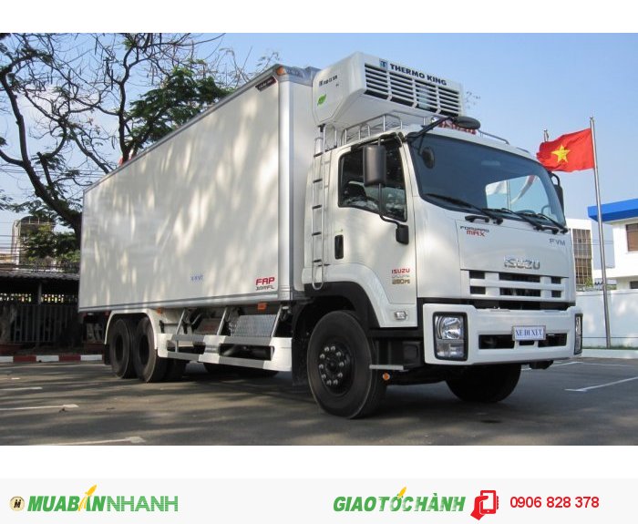 Bán Xe Tải ISUZU 16 tấn thùng kín thùng Mui bạt giá rẻ nhất thị trường các tỉnh miền nam