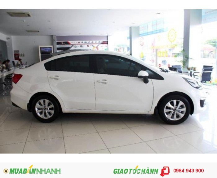 Bán ô tô RIO 4DR AT 2016 màu trắng 565 triệu - nhập khẩu chính hãng