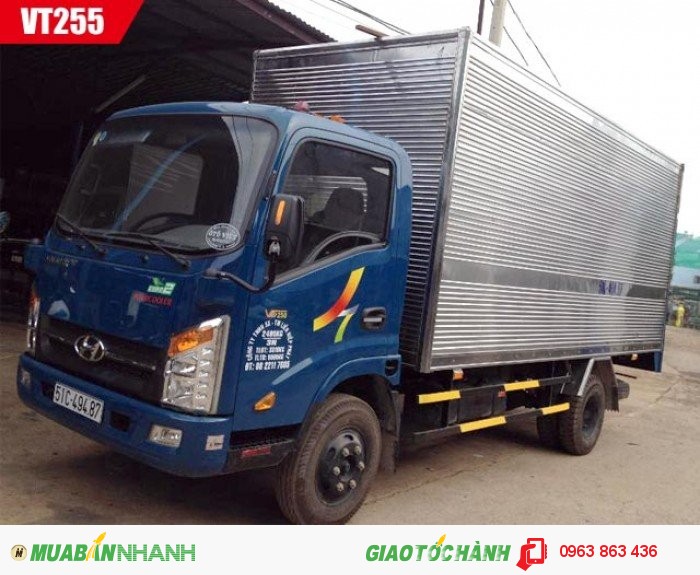 Xe tải Veam VT255 2.5 tấn gía rẻ