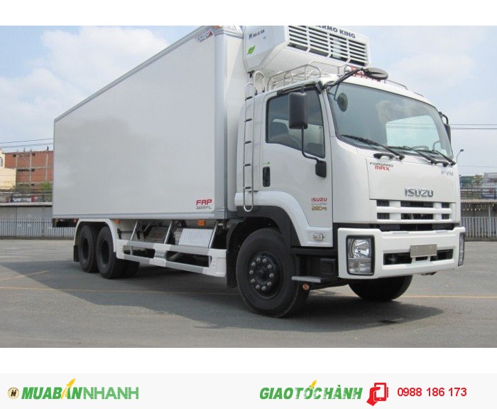 Bán Trả Góp Xe Tải ISUZU 16Tấn3 Chân Thùng dài 7.8M/ 9.6M Giao Xe Toàn Quốc