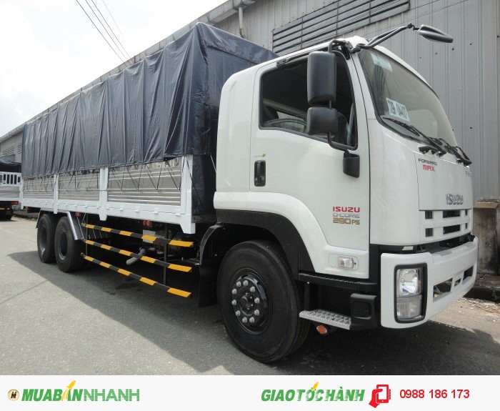 Xe tải ISUZU 3Chân,16 tấn thùng kín thùng Mui bạt Giao Xe Toàn Quốc có Sẵn Giao Ngay