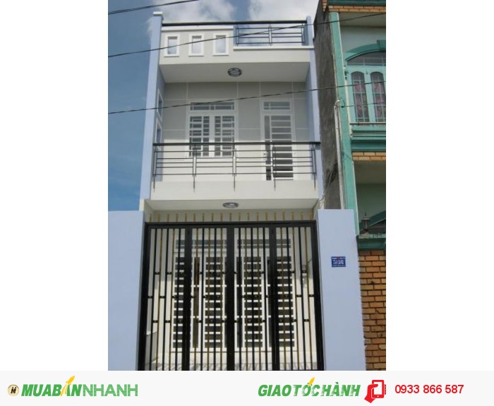 Cần bán gấp nhà 1tấm dt(4x16)m,giá 2.3 tỷ hẻm 192 phú thọ hòa