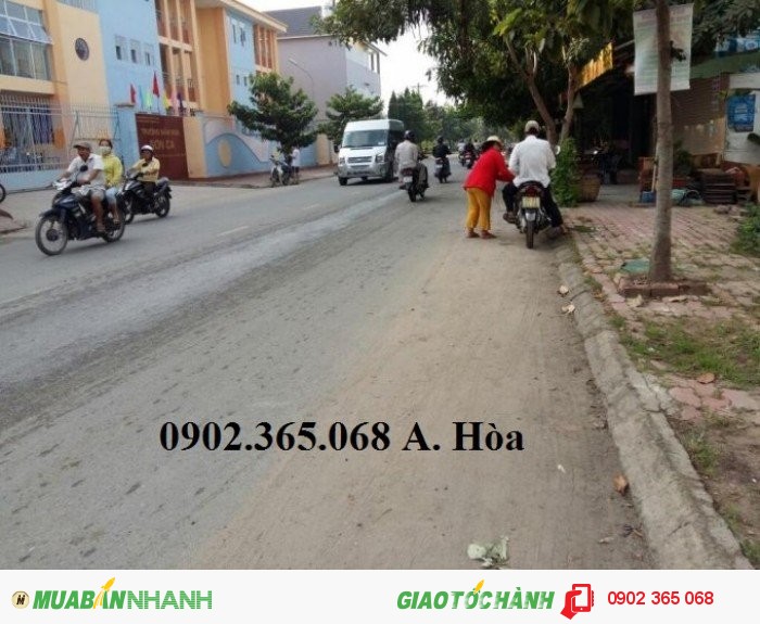 Cần bán đất mặt tiền ngay khu dự án Sông Đà, P. Hiệp Bình Chánh, Thủ Đức, 1.3 tỷ, 5x20m