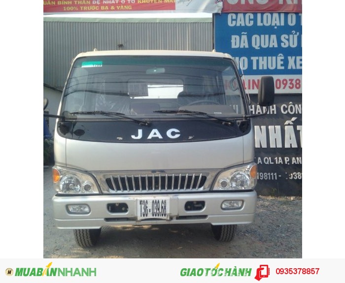 Xe Tải Jac 6,4 Tấn Trả Góp Giá Rẻ