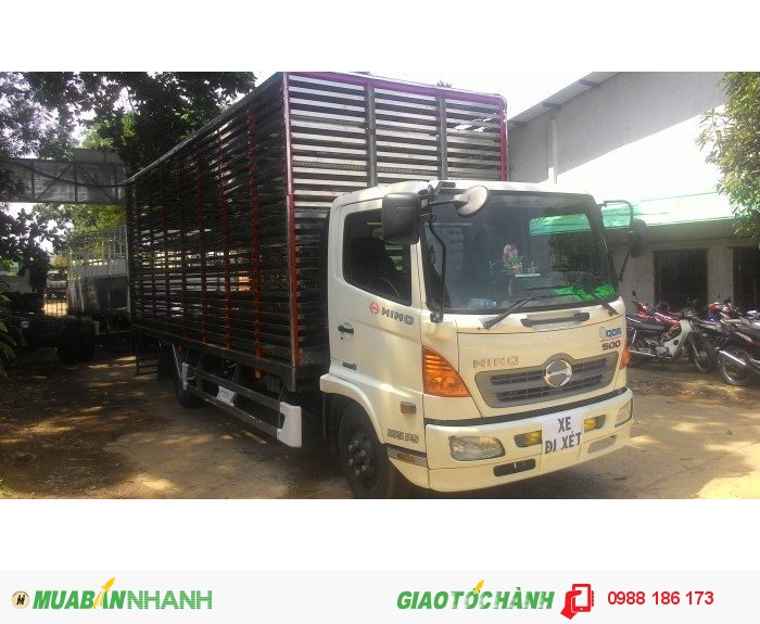 Xe Tải HINO FC  6.4 Tấn - Xe Chở Gia Súc , Gia Cầm