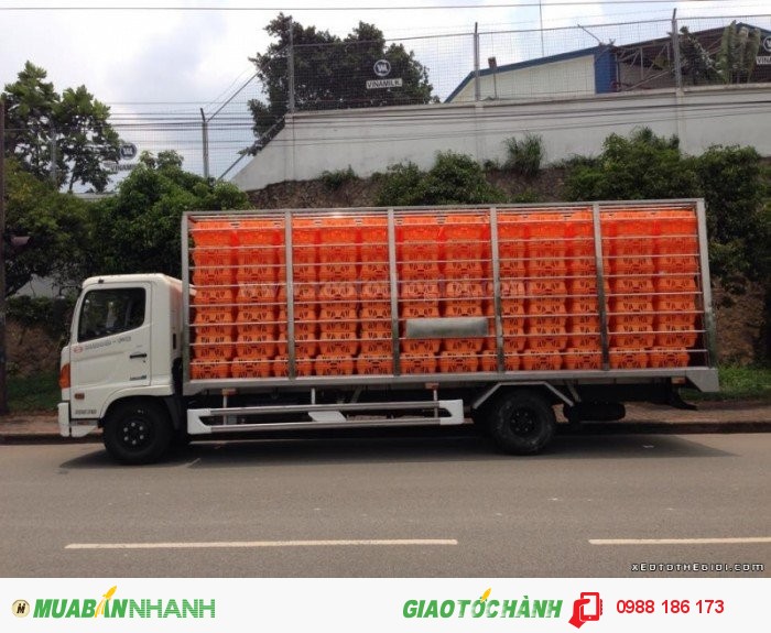 Xe Chở Gia Cầm- Gia Súc- HINO FC 6.4 Tấn Gía Rẻ Giao Xe Toàn Quốc