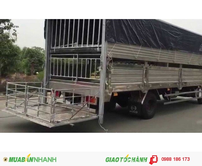 Xe Chở Gia Cầm- Gia Súc- HINO FC 6.4 Tấn Gía Rẻ Giao Xe Toàn Quốc