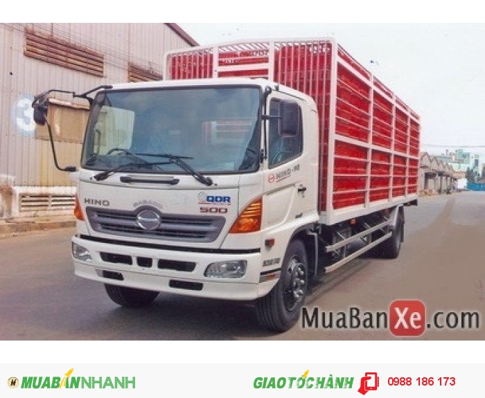 Xe Tải HINO FC  6.4 Tấn - Xe Chở Gia Súc , Gia Cầm trả góp lãi suất thấp Giao Xe Toàn Quốc