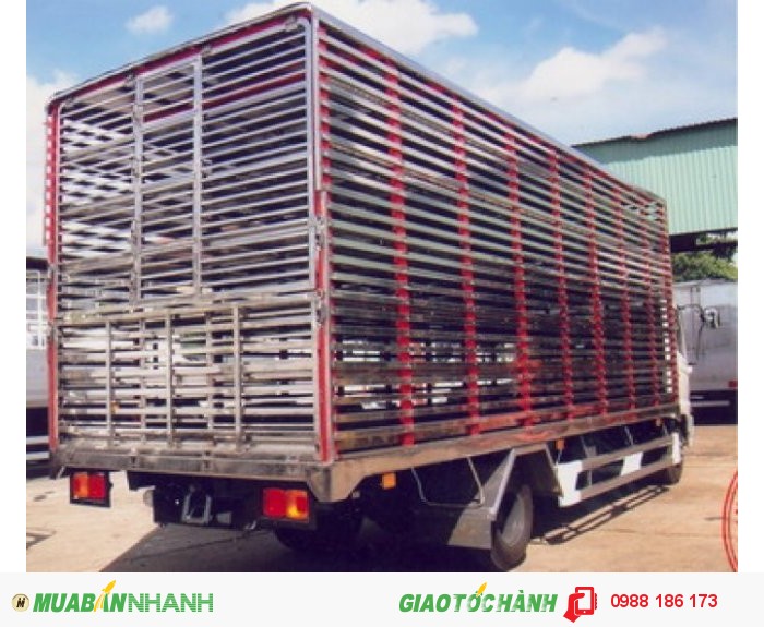 Xe Tải HINO FC  6.4 Tấn - Xe Chở Gia Súc , Gia Cầm trả góp lãi suất thấp Giao Xe Toàn Quốc