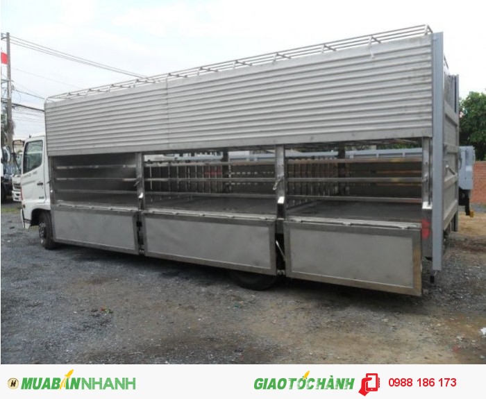 Xe Tải HINO FC  6.4 Tấn - Xe Chở Gia Súc , Gia Cầm trả góp lãi suất thấp Giao Xe Toàn Quốc