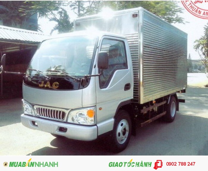 Bán trả góp xe tải jac 1.5 tấn,1.49 tấn thùng bạt mới 100%.