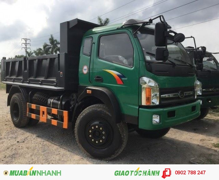 Bán trả góp xe ben tmt cửu long 3.45 tấn,3.5 tấn mới 100%.