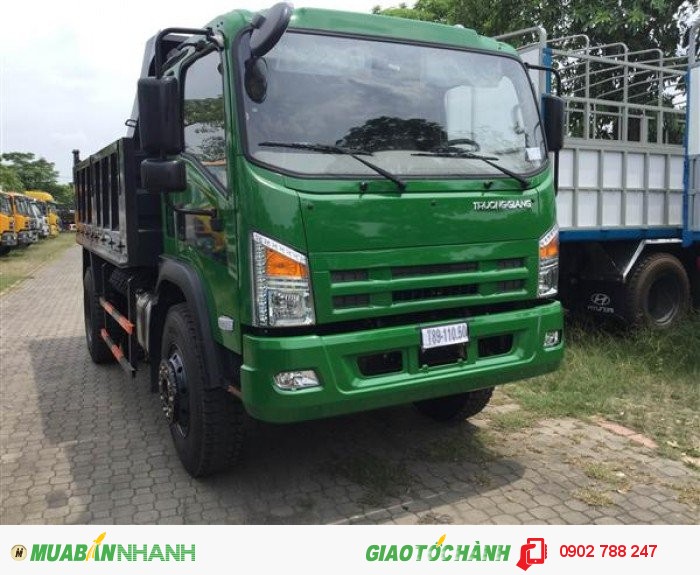Bán trả góp xe tải dongfeng trường giang ben 9.2 tấn, 7.2 khối mới 100%