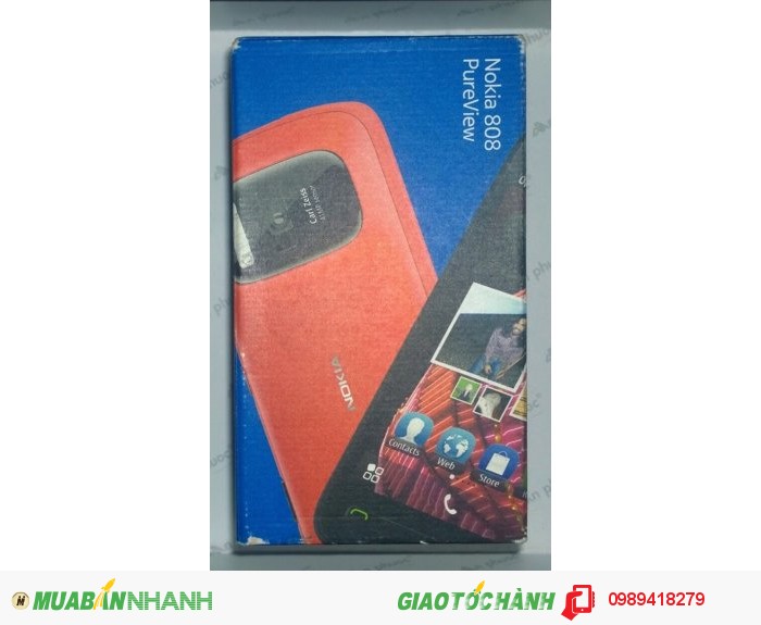Nokia 808 Pureview Fullbox Đã Qua Sử Dụng, Giá: 4.600.000Đ, Gọi: 0989 418  279, Quận 6 - Hồ Chí Minh, Id-2E2F0500